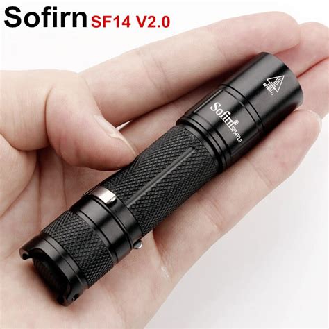 Sofirn New Sf14 V20 Mini Led Flashlight Aa 14500 Cree Xpg2 550lm Edc