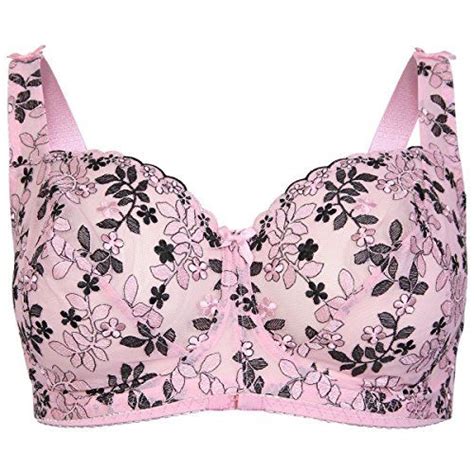 Ladies Bra Underwired Plus Size Cup D Dd E F G H J 34 36 38 40 42 44 46 Pink Be Sure To