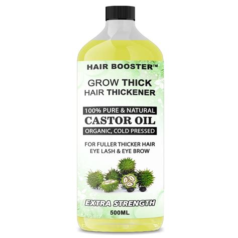 100 Pure Organic Castor Oil For Eyelashes ️ Eyebrows Hair Growth Body