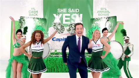 Yes Jimmy Fallon Featuring Tashi Capital One Commercial Youtube