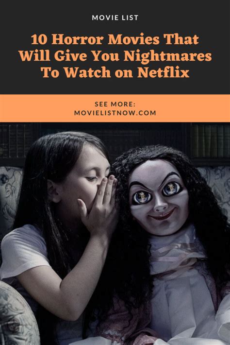 10 Horror Movies That Will Give You Nightmares To Watch On Netflix