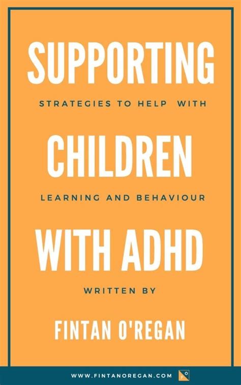Supporting Children With Adhd Fintan Oregan