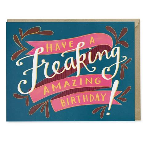 Freaking Amazing Birthday Greeting Card Ruff House Paperie