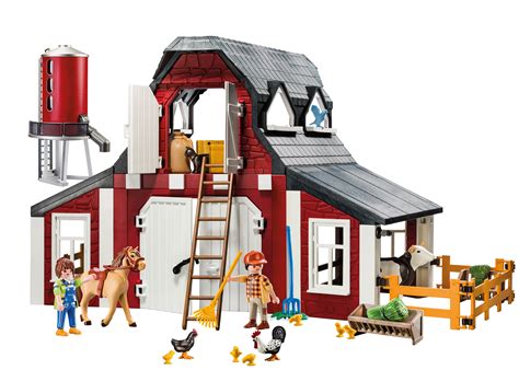Playmobil Barn With Silo