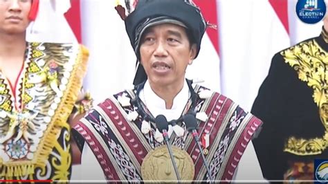 Filosofi Baju Adat Tanimbar Yang Dipakai Jokowi Di Sidang Tahunan Mpr