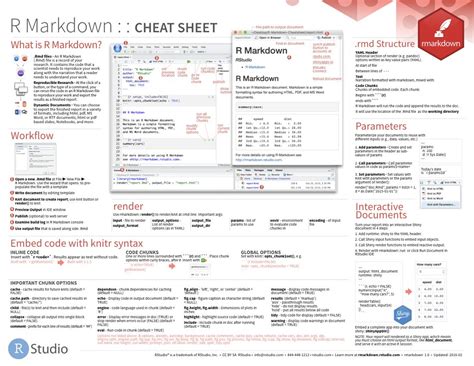 Rstudio Cheat Sheets Rstudio With Cheat Sheet Template Word Cumed 65325