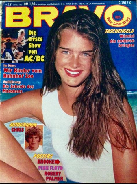 Brooke Shields Covers Bravo Magazine Germany March 1981 Revistas
