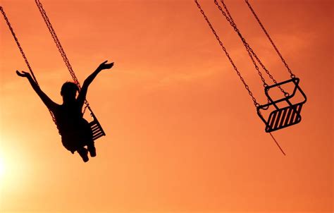Sunset Swing Wallpapers Wallpaper Cave