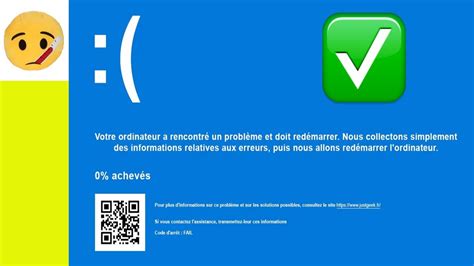 Ecran Bleu Windows R Soudre Les Erreurs Fatales Solutions Youtube