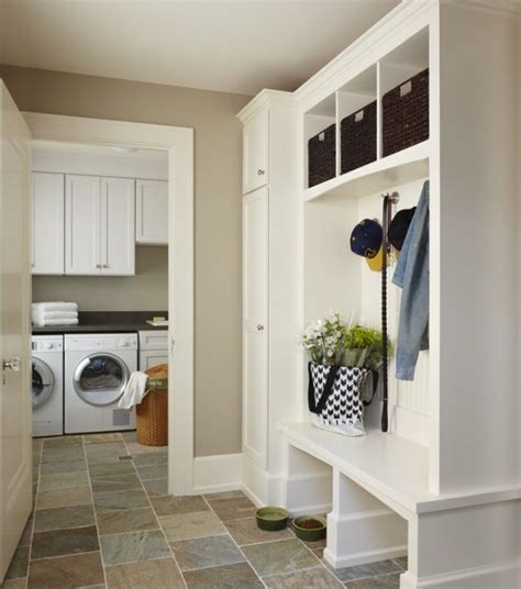Its undertones are balanced, meaning they work well with all types of accent colors and lighting. Walls: BM Bleeker Beige (HC-80). | Home, Laundry mud room ...