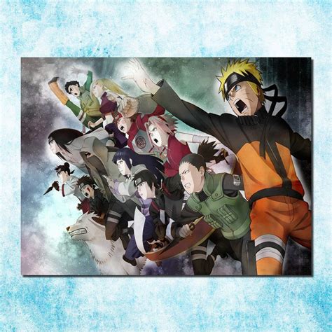 Naruto Shippuden Hot Anime Game Poster Art Silk Canvas Print 13x18