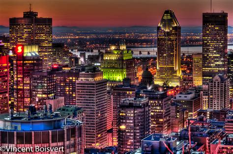 Colorful Sunrise Over Downtown Montreal An Early Morning V Flickr
