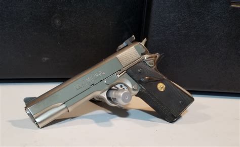 Colt Mk Iv Goverment Model 80 Series Made 1984 Bright Stainless 45 Acp