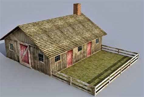 Farm House 3d Model My Xxx Hot Girl