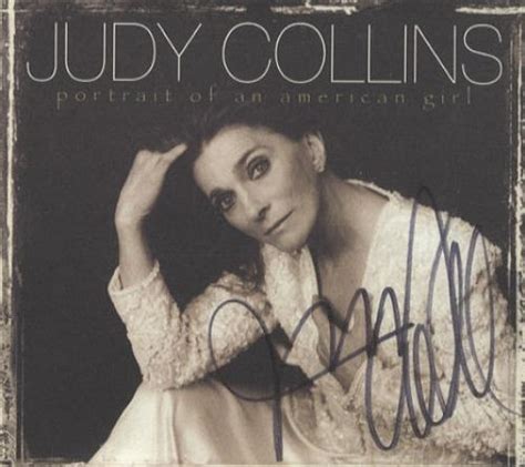 Judy Collins Portrait Of An American Girl Autographed Us Cd Album