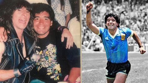He used to be a guitarist until he heard the bass for the first time in his life. Adrian Barilari (Rata Blanca) hacía Diego Maradona: "Nada ...