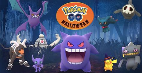 Spooky Pokémon Go Characters Drop Today Pokemon Ghost Type Pokemon
