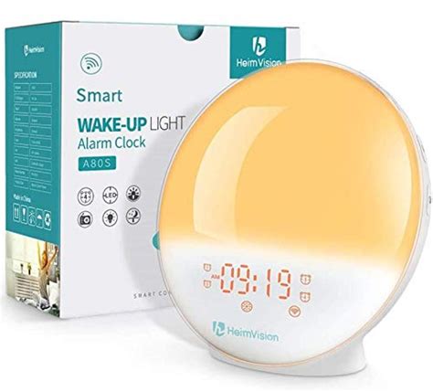 Heimvision Sunrise Alarm Clock A80s Smart Wake Up Light Work With