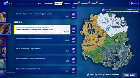 Fortnite Chapter 4 Season 2 How To Complete Week 4 Quests
