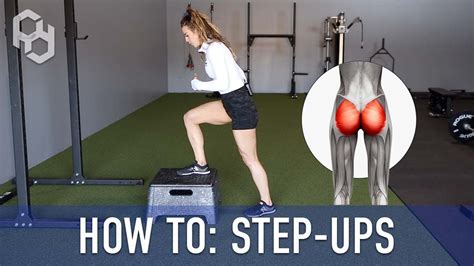 How To Perform Step Ups Glute Focused How To Target And Grow Bigger Glutes Youtube