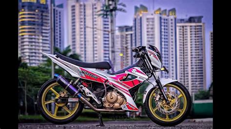 Modifikasi Satria Fu Ala Ala Road Race YouTube