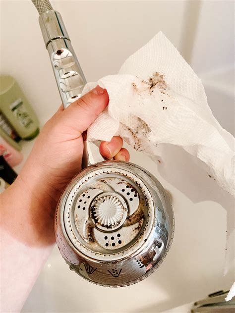 The Easiest Way To Clean A Showerhead Without Removing It Small Stuff Counts