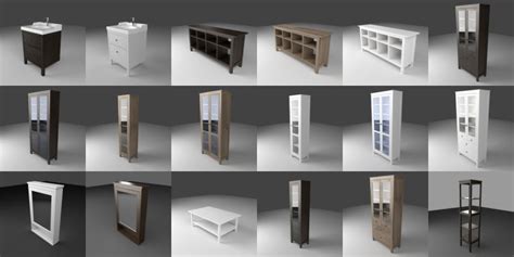 Imported furniture packages for sweet home 3d. 180 IKEA models for Sweet Home 3d | 3deshop by Scopia