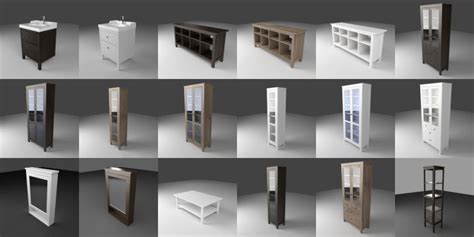 Search a 3d model among more than 1400 objects. 180 IKEA models for Sweet Home 3d | 3deshop by Scopia