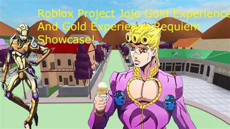 Roblox Project Jojo Remastered Gold Experience Gold Experience