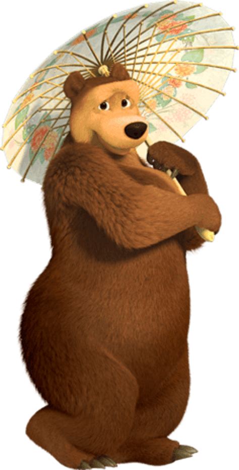 Masha And The Bear Png Clipart Png Mart