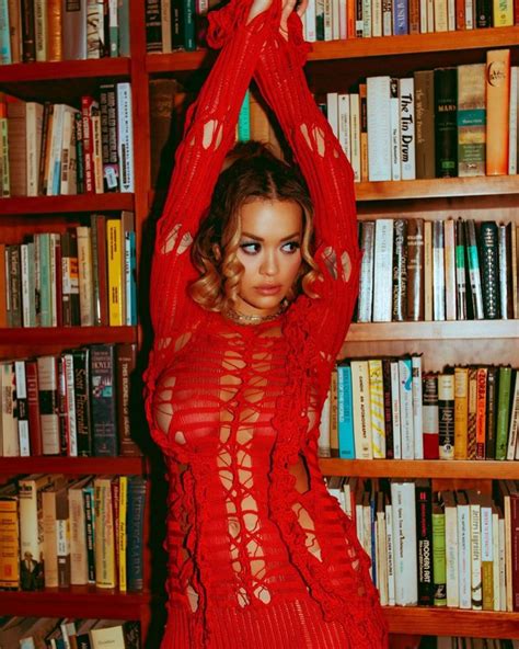 Rita Ora Braless Boobs In A See Through Dress Fappenist