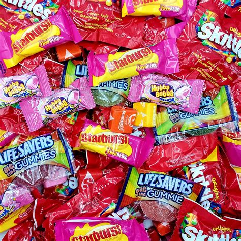 Sweet And Awesome Candy Mix Candy Variety Pack Includes Skittles