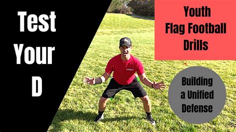 Defense Youth Flag Football Drill Unite And Test Your Defense Stop