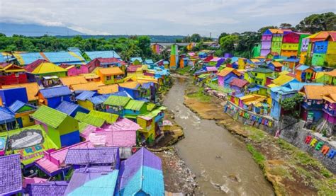 Colorful Village Malang Bay World Travel