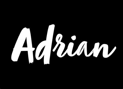 Adrian Name Foto Filter Font Names Vimeo Logo Tech Company Logos