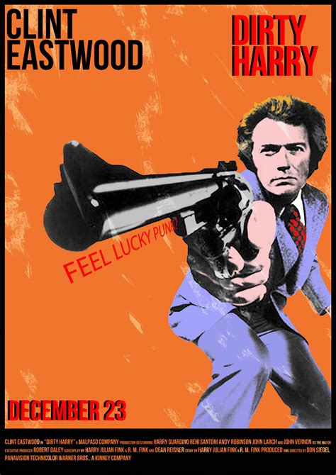 Dirty Harry Movie Poster Portfolio