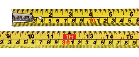 I have broken it down for you and given you a visual so i struggle (or struggled until recently) to read a tape measure. Toggle Series Short Tape Measures - Keson