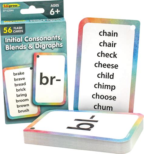 Buy Teacher Created Resources Initial Consonants Blends And Digraphs