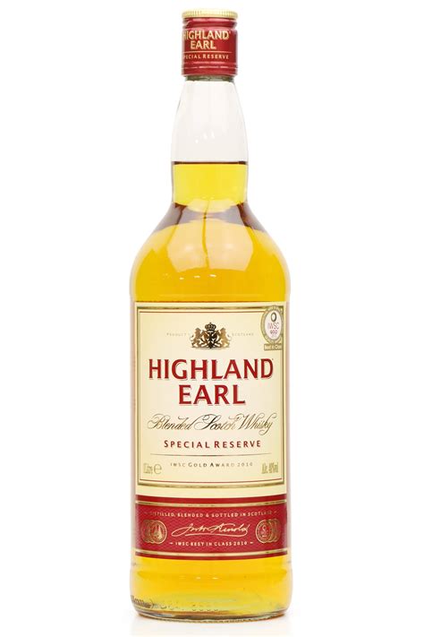 Highland Earl Special Reserve Blended Whisky 1 Litre Just Whisky