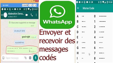 Comment Envoyer Et Recevoir Des Messages Whatsapp Codés Youtube