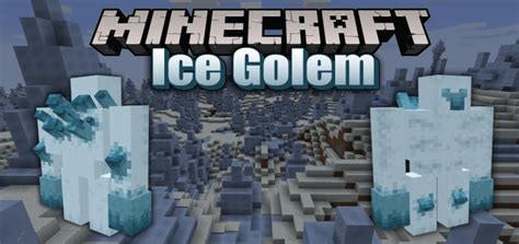 Golems mod for minecraft 2.0 free. Ice Golem for Minecraft Pocket Edition 1.15