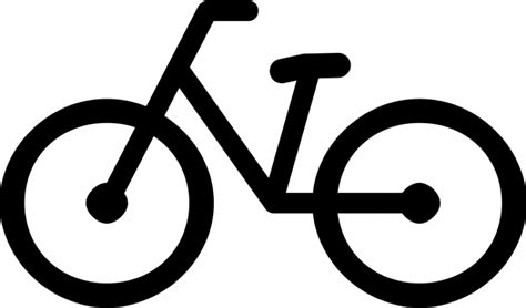 Simple Bike Clipart