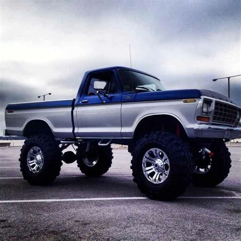 Old Ford Trucks Lifted