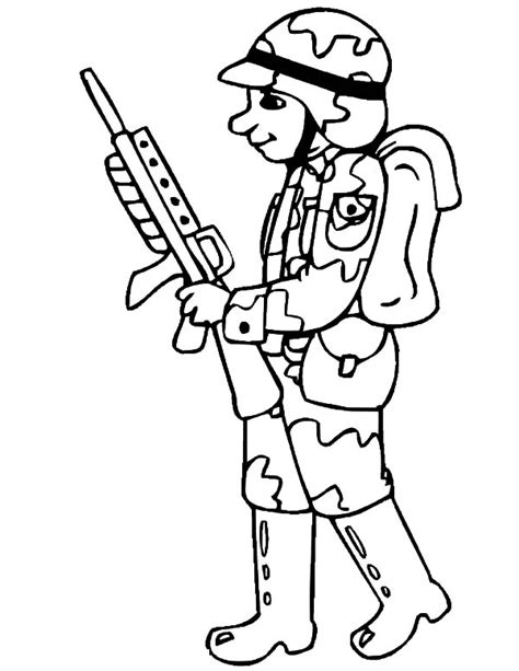 Soldier Drawing Easy At Free For Personal Use Soldier