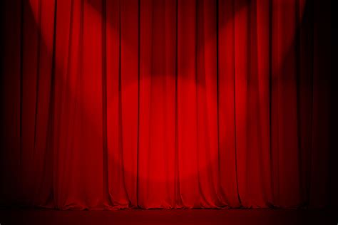 #curtains #curtains the musical #in the same boat 1 #broadway #musical theater. Theatre red curtain with two lights cross - Nowra Players
