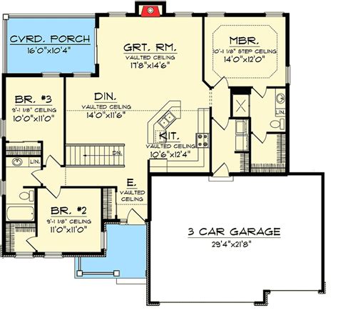 Https://tommynaija.com/home Design/3 Bedroom Ranch Home Floor Plan