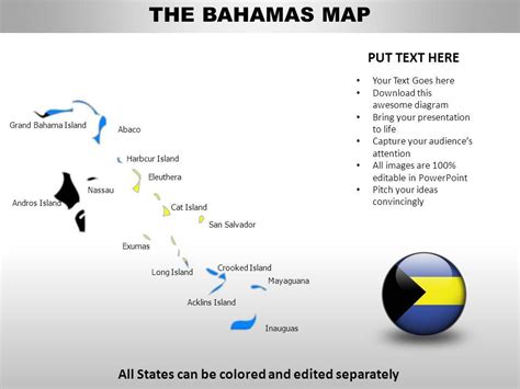 Bahamas Country Powerpoint Maps Powerpoint Slide Clipart Example Of