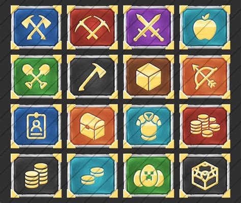 Minecraft Icon Pack At Collection Of Minecraft Icon