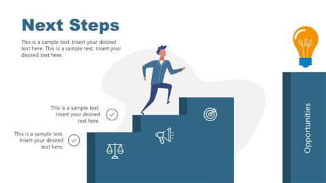 Next Steps Powerpoint Template Slidemodel