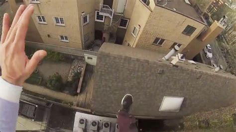 Incredible Gopro Video As Stuntman Jumps From Roof Abc News